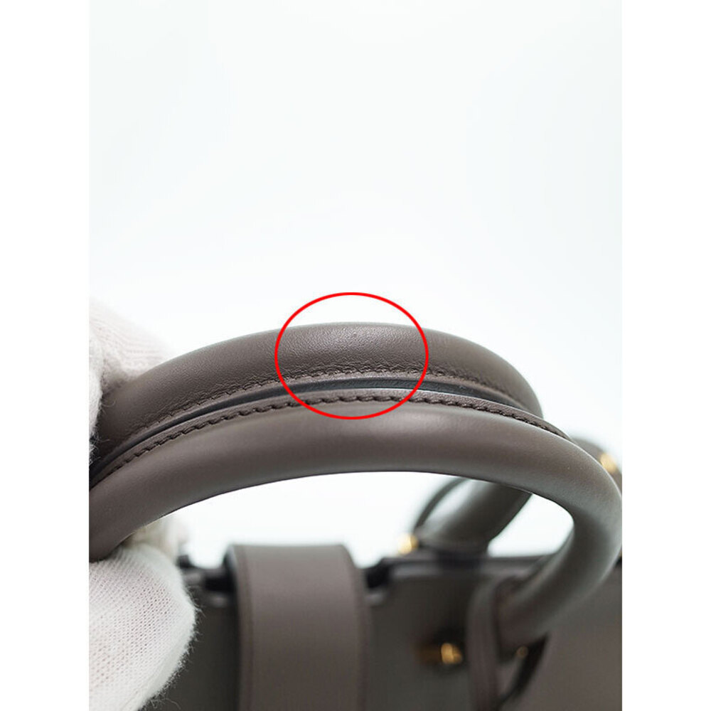 SAINT LAURENT PARIS Monogram Cabas 2way Leather HandBag - Picture 8 of 9